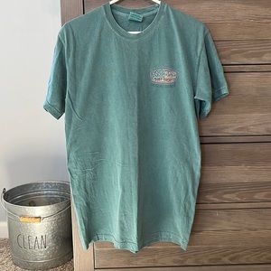 Comfort colors medium teal t-shirt. Ron Jon Surf Shop.